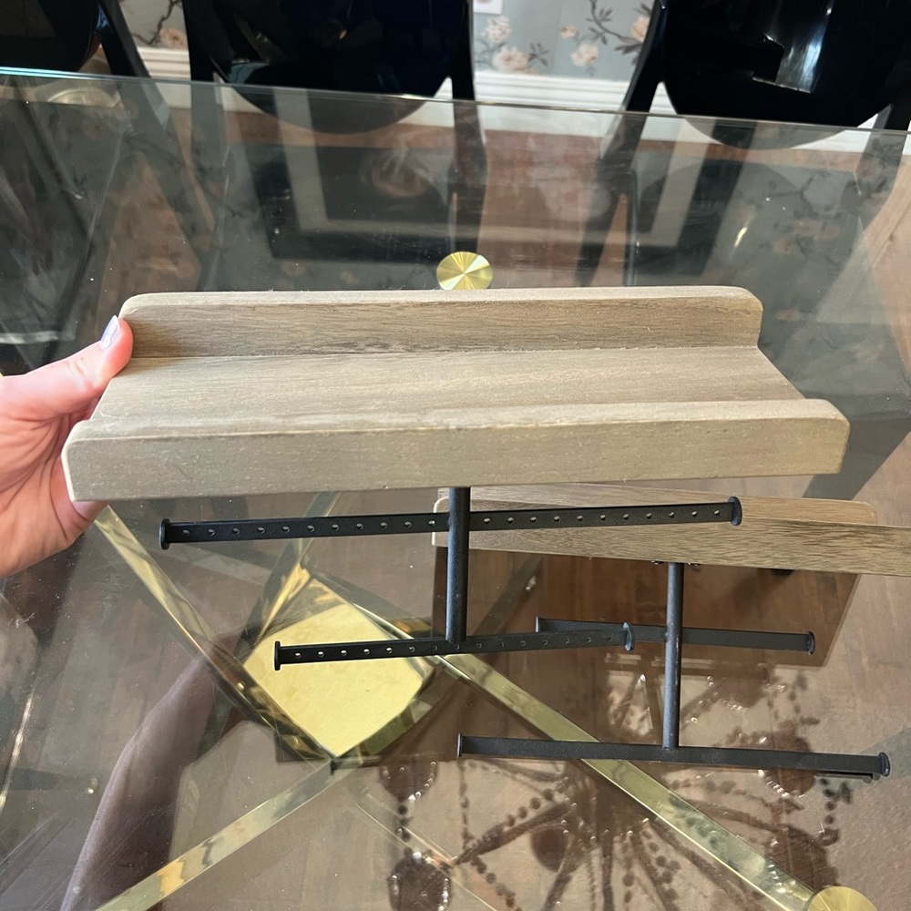 2 Jewelry Shelves